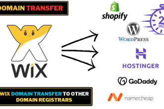 do wix domain transfer to other domain registrars