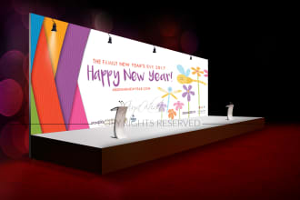 make amazing rollup standee, backdrops and banners