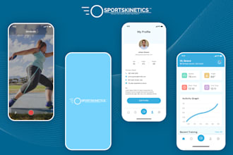 develop fitness app with workout, calorie tracking, habit tracking, gym app