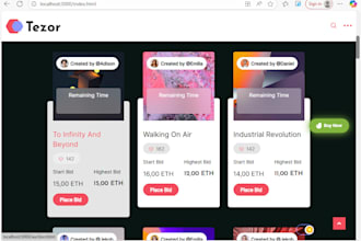 do blockchain development and smart contracts