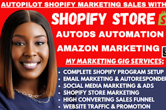 be your shopify virtual assistance, manage shopify store audit with autods