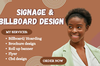 design signage billboard supliful label design and packaging design and cbd