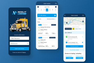 develop on demand transportation app, logistics app, truck booking app