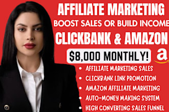 setup sales funnel clickbank amazon store affiliate marketing for passive income