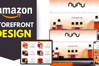 do amazon brand storefront design for your amazon store