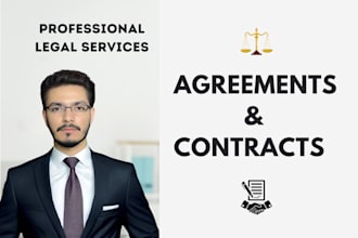 write legal contracts and agreements