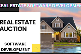 build real estate app, real estate auction app, real estate crowdfunding app