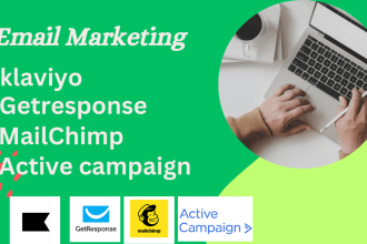 email marketing klaviyo mailchimp getresponse active campaign sales funnel