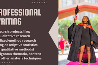 write quality research projects