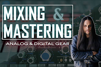 professionally mix and master your metal or rock song