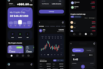 develop cryptocurrency exchange website crypto wallet app