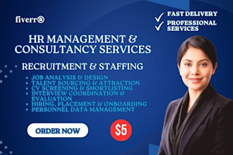 be your recruitment and staffing consultant for fast hiring