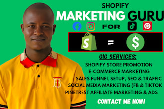 boost shopify traffic for sales and store promotion