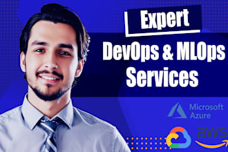 set up mlops , devops AWS, gcp, azure deployments , ml pipelines