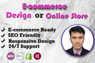 woocommerce website build wordpress ecommerce  online store