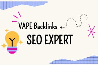 create vape backlinks for your website and e commerce store