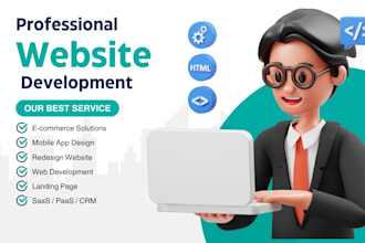 be your elite website developer, CRM, mern stack, aws