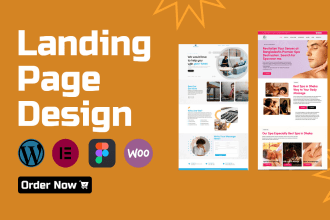 create wordpress landing page squeeze page and sales page website