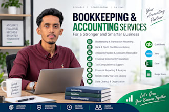 provide bookkeeping, accounting, tax and financial reporting services