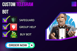 setup custom telegram bot shop creation for your crypto community