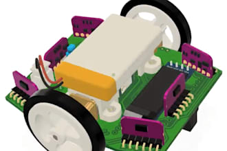 design pcb layouts, circuit schematic, 3d modeling in altium, easyeda