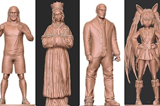 model a 3d character