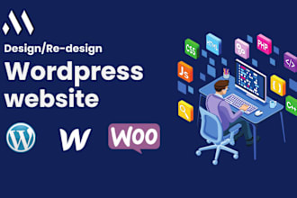design and customize wordpress or webflow website, redesign landing pages