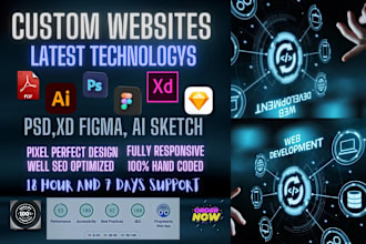 be your front end web developer using HTML,CSS, bootstrap,reactjs and typescript