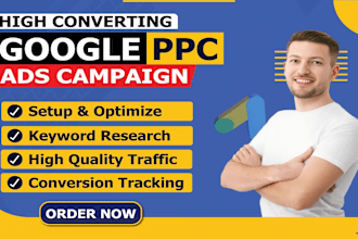 setup,optimize, and manage google ads campaigns
