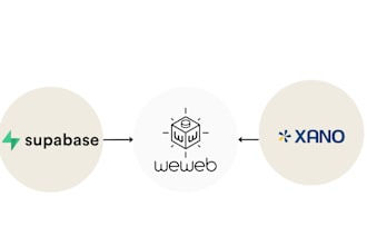 do weweb development as a weweb developer api backend