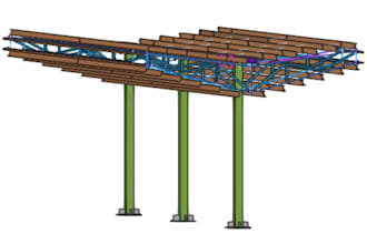 draw steel detailing  and create a fabrication drawing by using tekla structure