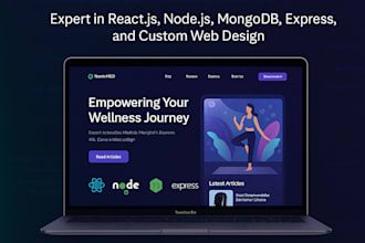 develop a unique, high quality custom website for your needs