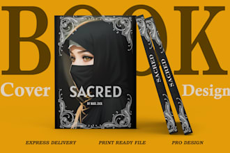 design a complete kindle, paperback, and audiobook cover set