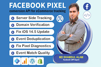 fix facebook pixel conversion API, server side ecommerce tracking by GTM