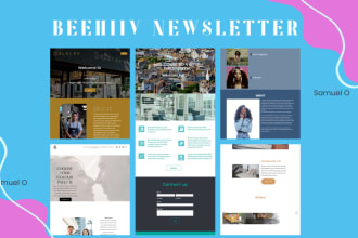 setup beehiiv account, design beehiiv newsletter, beehiiv landing page