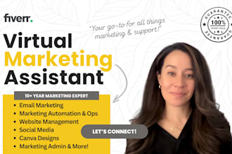 be your virtual marketing assistant