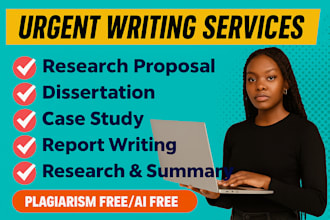 do report writing, research and summary writing, literature, review, case study