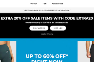 design shopify store activewear gym apparel health fitness gymwear website store