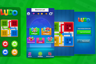 design professional game UI and assets for mobile game