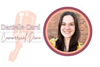 record an american female commercial voice over