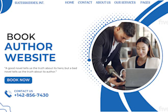 build book author website ebook website ebook author website on wordpress wix