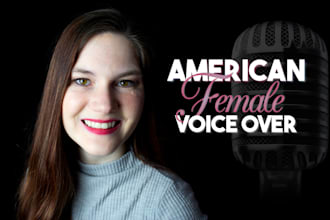 record an american female e learning voiceover