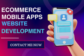 develop a high quality ecommerce app for your online store