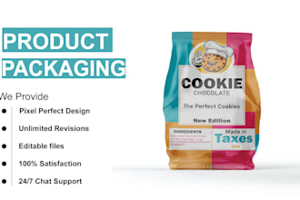 be your product label design expert and packaging label design