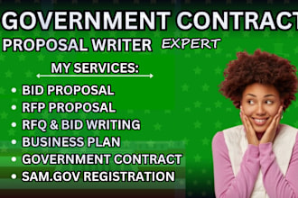 write winning government contract, bid proposal, rfp research, grant