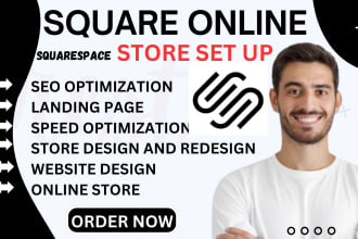 do squarespace website design square online store redesign squarespace printify