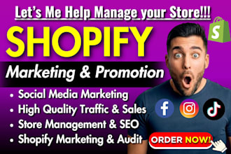 boost shopify sales, complete shopify beauty store marketing funnel, management