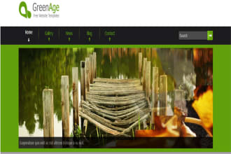 create responsive website by using  html5,css3,and jquery