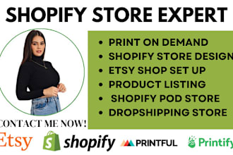 do shopify ecommerce website shopify store design shopify etsy print on demand