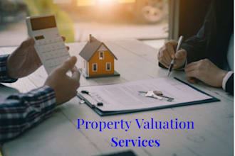 write expert property valuation and analysis report